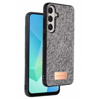 Onegif Samsung Galaxy A36 Bright Simli Kapak - Gümüş