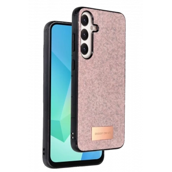Onegif Samsung Galaxy A56 Bright Simli Kapak - Pembe