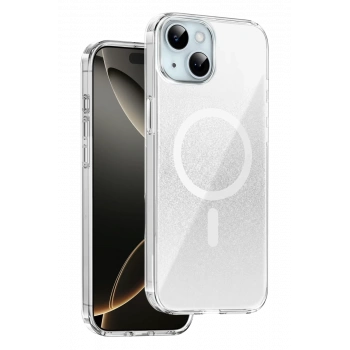 Onegif Apple iPhone 14 Sora Simli Magsafe Kapak - Beyaz