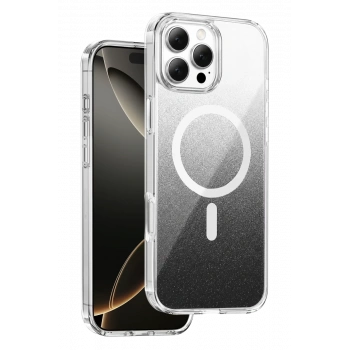 Onegif Apple iPhone 16 Pro Max Sora Simli Magsafe Kapak - Siyah