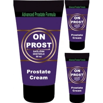 Onprost Cream 50 ml 3 Adet Erkeklere Özel Krem