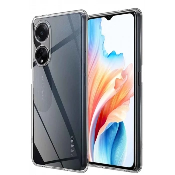Oppo A38 Uyumlu Kılıf Lüx Şeffaf Silikon