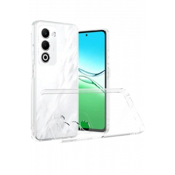 Oppo A5 4G Uyumlu Lüx Şeffaf Silikon - Şeffaf