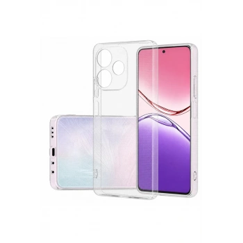 Oppo A5 Pro 4G Uyumlu Kılıf Lüx Şeffaf Silikon