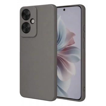 Oppo Reno 11F Uyumlu Kılıf First Silikon - Gri