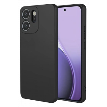 Oppo Reno 14F Uyumlu First Silikon - Siyah