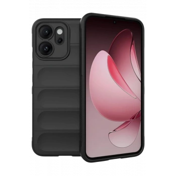 Oppo Reno 14F Uyumlu Optimum Silikon - Siyah