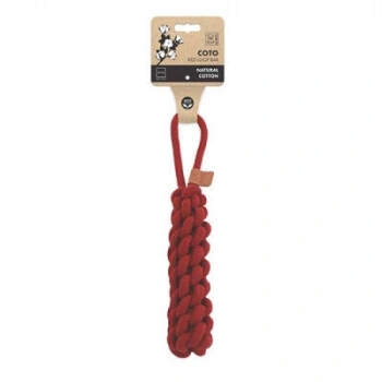 Örgü Köpek Oyuncağı Kırmızı 34 Cm
