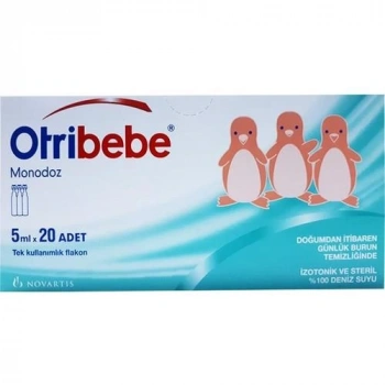 Otribebe Monodoz  %100 Doğal Deniz Suyu 5 ml x 20 Flakon