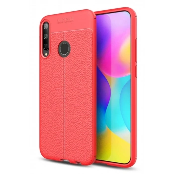 Huawei P40 Lite E Kılıf Auto Focus Kapak - Kırmızı