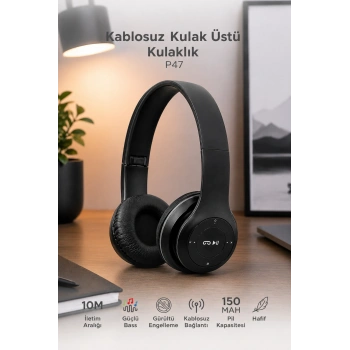 P47 FMli Bluetooth Kulaklık