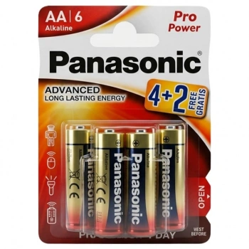 Panasonic 4+2 Alk Pro Power Kalem Pil 1 Adet
