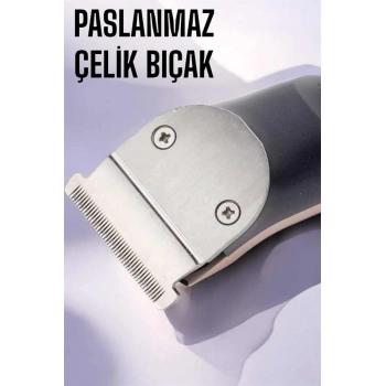 Paslanmaz Çelik Bıçaklı Hassas Çelik Bıçaklı Tıraş Makinesi