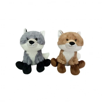 PB31563-23 Peluş Oturan Tilki 23 cm