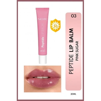 Peptide Lip Balm SPF 30 Dudak Balmı - 03 Pink Sugar - Pembe