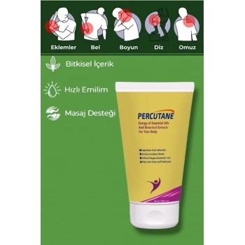 Percutane Ağrı Yönetimi Için Masaj Bakım Kremi 50 ml