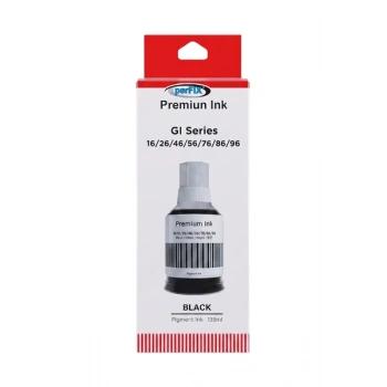 perFIX Canon  PF GI-46B - GI-56B Siyah Dye  Şişeli   Mürekkep 170ml
