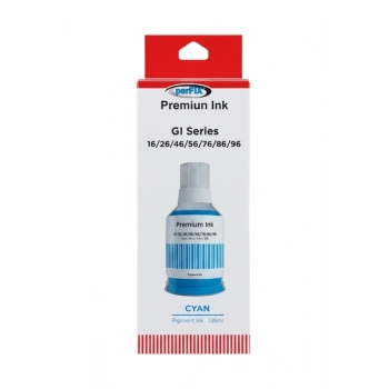 perFIX Canon  PF GI-46C - GI-56C  Mavi  Şişeli   Mürekkep 130ml