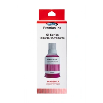 perFIX Canon  PF GI-46M - GI-56M Kırmızı Şişeli   Mürekkep 130ml