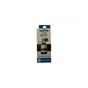 perFIX PF T112BK  Siyah Şişeli Mürekkep (140 ml )
