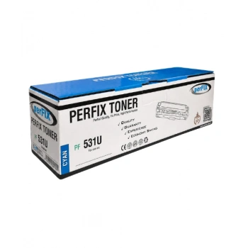 PFX Hp PF531U-CE411A-CC531A- CF381A  Mavi Üniversal 2,8K Toner