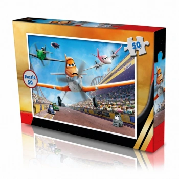 PL709 NessiWorld Planes / 50 Parça Puzzle