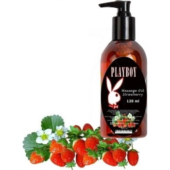 Playboy Çilek Aromalı Masaj Yağı 120 Ml 2 Adet