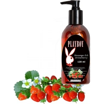 Playboy Çilek Aromalı Vücut Masaj Yağı 120 ml