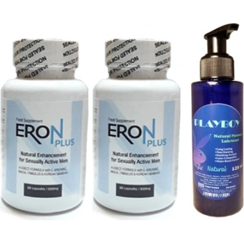 Playboy Lubricant 125ML  Jel +2 Adet Eron Plus 60LI Erkeklere Özel