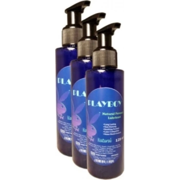 Playboy Natural Personal Lubricant 125ML 3 Adet