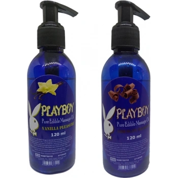 Playboy Vanilyalı ve Çikolata Aromalı Masaj Yağı