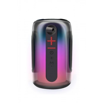 Pluse 8 RGB Kablosuz Hoparlör - Siyah