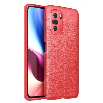 Xiaomi Poco F3 Kılıf Auto Focus Kapak - Kırmızı