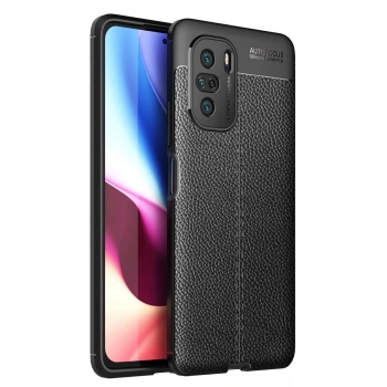 Xiaomi Poco F3 Kılıf Auto Focus Kapak - Siyah