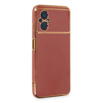 Xiaomi Poco M5 Kılıf Volet Silikon - Kırmızı