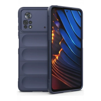 Xiaomi Poco X4 Pro 5G Kılıf Optimum Silikon - Lacivert
