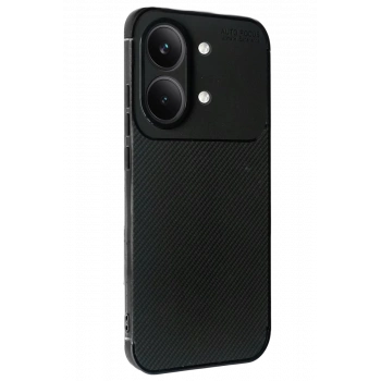Xiaomi Poco X8 Pro Max Auto Focus Karbon Kapak - Siyah