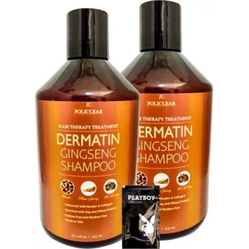 Policlear Dermatin Şampuan 500 ml x 2 Adet + Jel