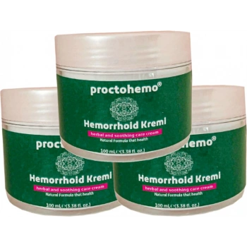 Proctohemo 150 ml Analbakım Cream 3 Adet