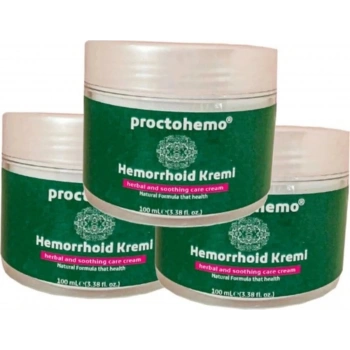 Proctohemo Bakım KREMI150 ml 3 Adet
