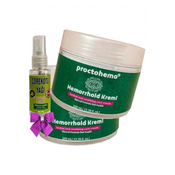 Proctohemo Cream 100 Ml X 2 Adet + Çörek Otu Yağı 30 Ml