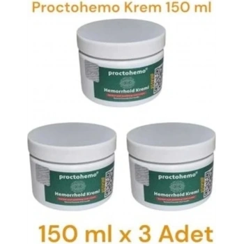 Proctohemo Krem 150 ml x 3 Adet