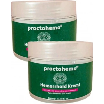Proctohemo Masaj Bakım Kremi 100 ml 2 Adet