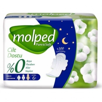 Pure&Soft Gece Tekli (6) 1 Adet