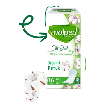 Pure&Soft İnce Günlük Ped 16 Adet