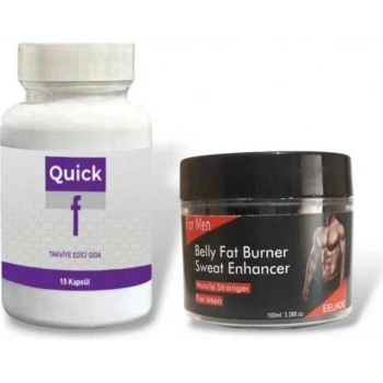 Quick F Dstklyci Ürün 15li Fat Burner Men Vücut Krem