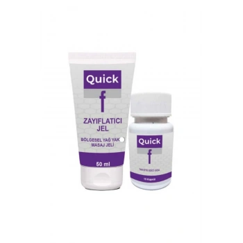 QuickF Bölgesel Jel 50 ml + QuickF 15li