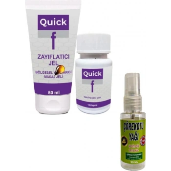 Quickf + Masaj Yağı 30 ml