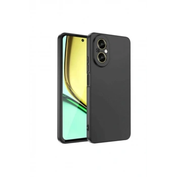 Realme 12 Lite Uyumlu Kılıf First Silikon - Siyah