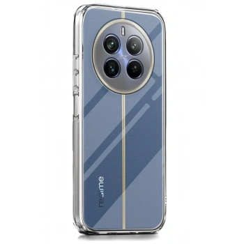 Realme 12 Pro Plus Uyumlu Kılıf Lüx Şeffaf Silikon